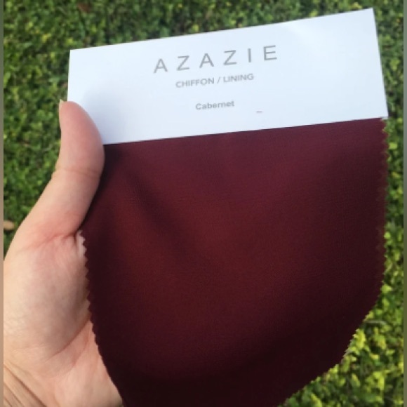 Azazie Bridesmaid Dress Cabernet - New with tags - Picture 7 of 9